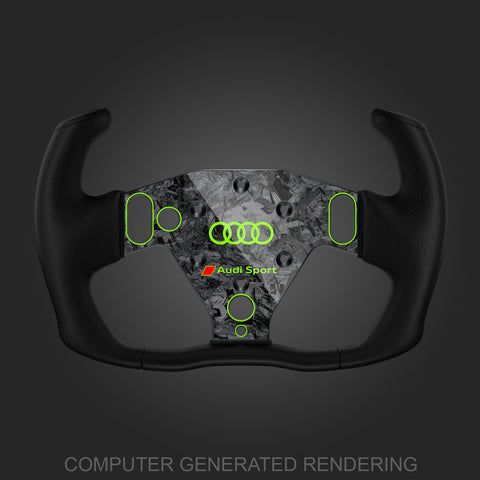 Printed Forged Carbon Audi Sport GT3 "Replica" Livery