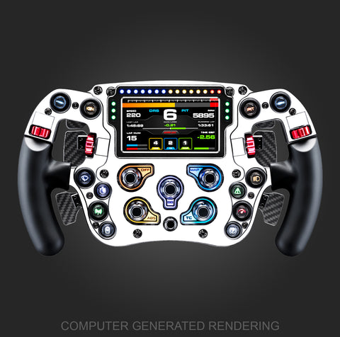 PRÉCOMMANDE Autocollant pour volant Simagic FX Pro