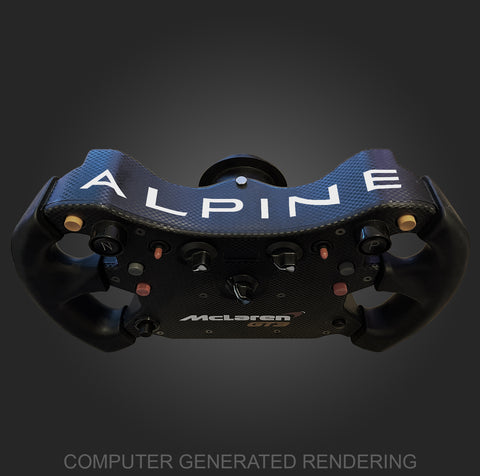 Alpine logo for GT3 wheel