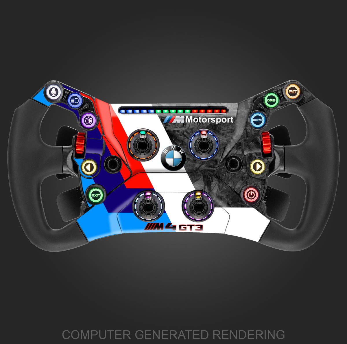 BMW M4 GT3 Inspired Sticker Kit for Simagic GT Neo – Lovely Stickers