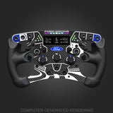 Printed Carbon Ford Racing White Lines Livery