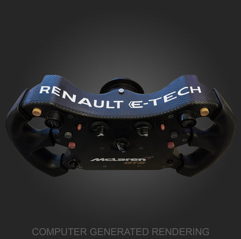 Renault Etech logo for GT3 wheel