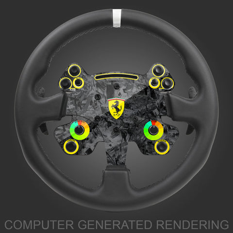 Ferrari Printed Forged Carbon and Yellow Skin
