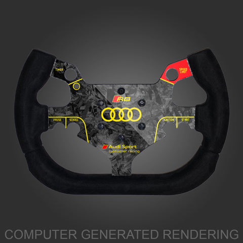 Sticker For Audi R8 Modified Printed Forged Carbon Audi R8 GT3