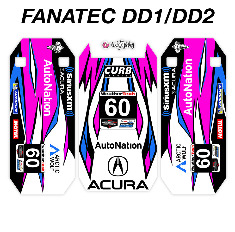 Imsa Sticker MSR Acura IMSA Livery – Lovely Stickers