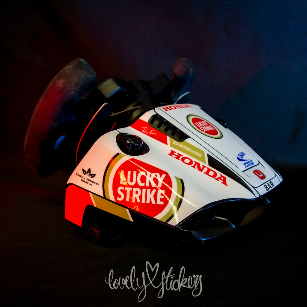 Lucky Strike Bar Honda Classic F1 2000s Livery – Lovely Stickers