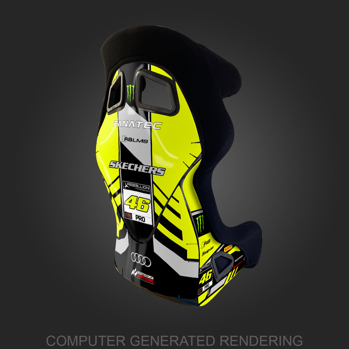 2022 Valentino Rossi WRT Audi R8 LMS GT3 Covering Kit – Lovely Stickers