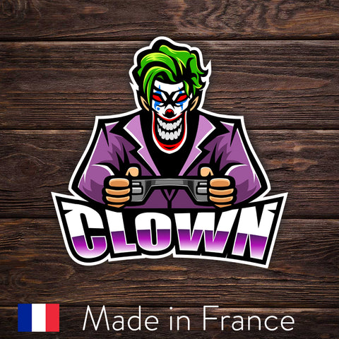 ESport Logo Sticker - Clown