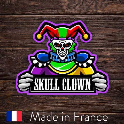 ESport Logo Sticker - Skull Clown