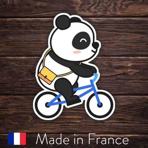 Panda on a Bike