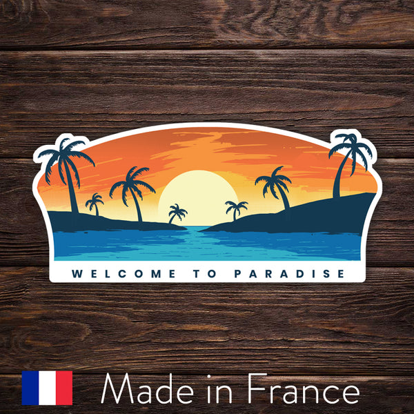 Welcome To Paradise - Lyrics | Sticker