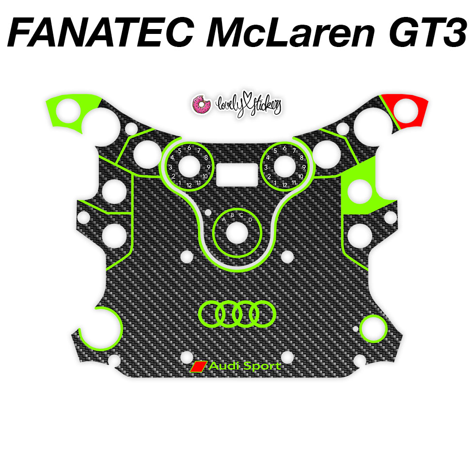 Printed Carbon Audi Sport GT3 