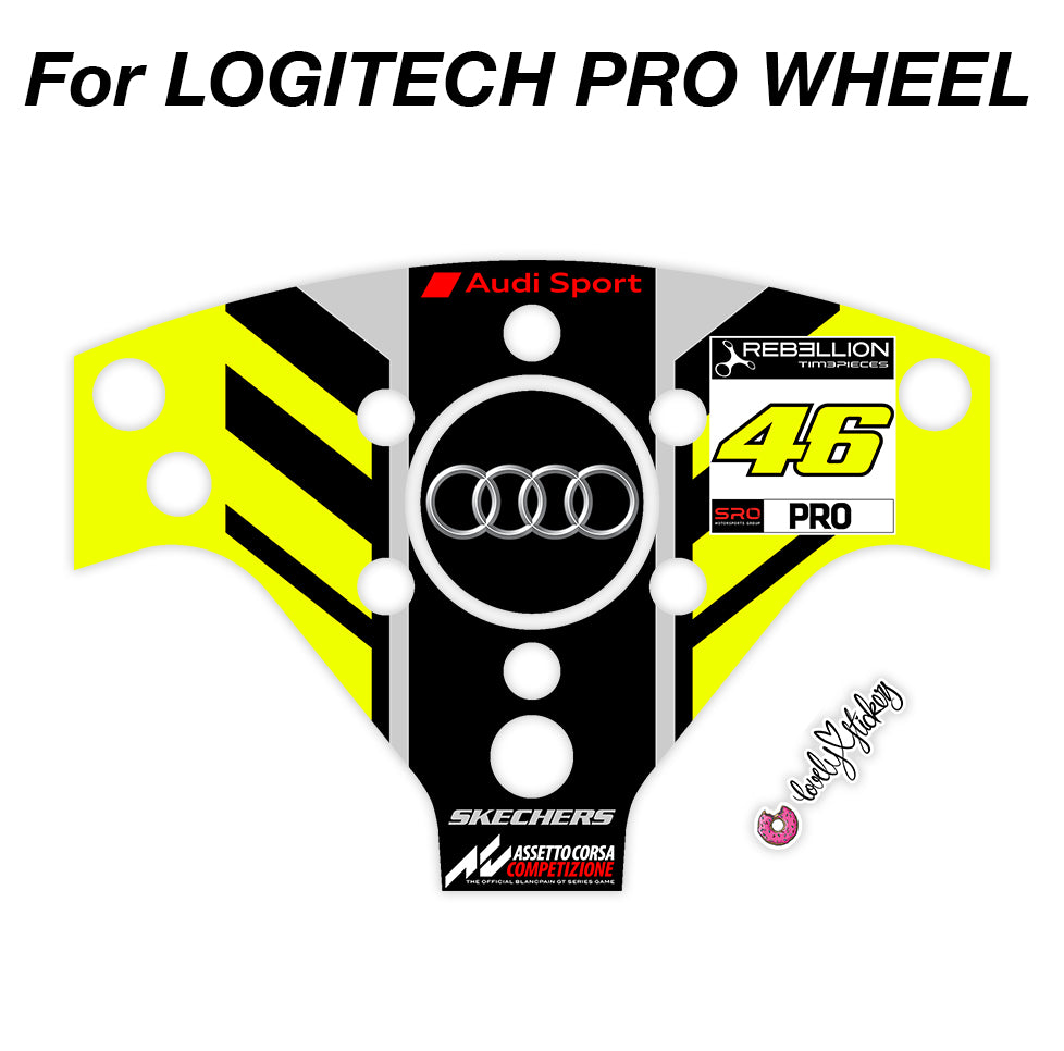 2022 Valentino Rossi WRT Audi R8 LMS GT3 Livery – Lovely Stickers