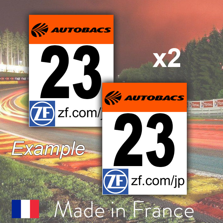 2 x 2020 Custom Number Super GT Number Plates – Lovely Stickers