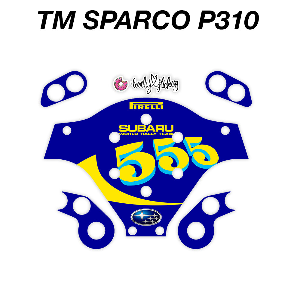 Subaru WRC 555 Livery – Lovely Stickers
