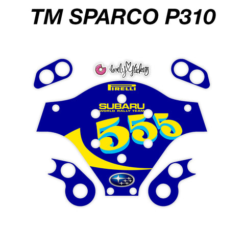 Subaru WRC 555 Livery – Lovely Stickers