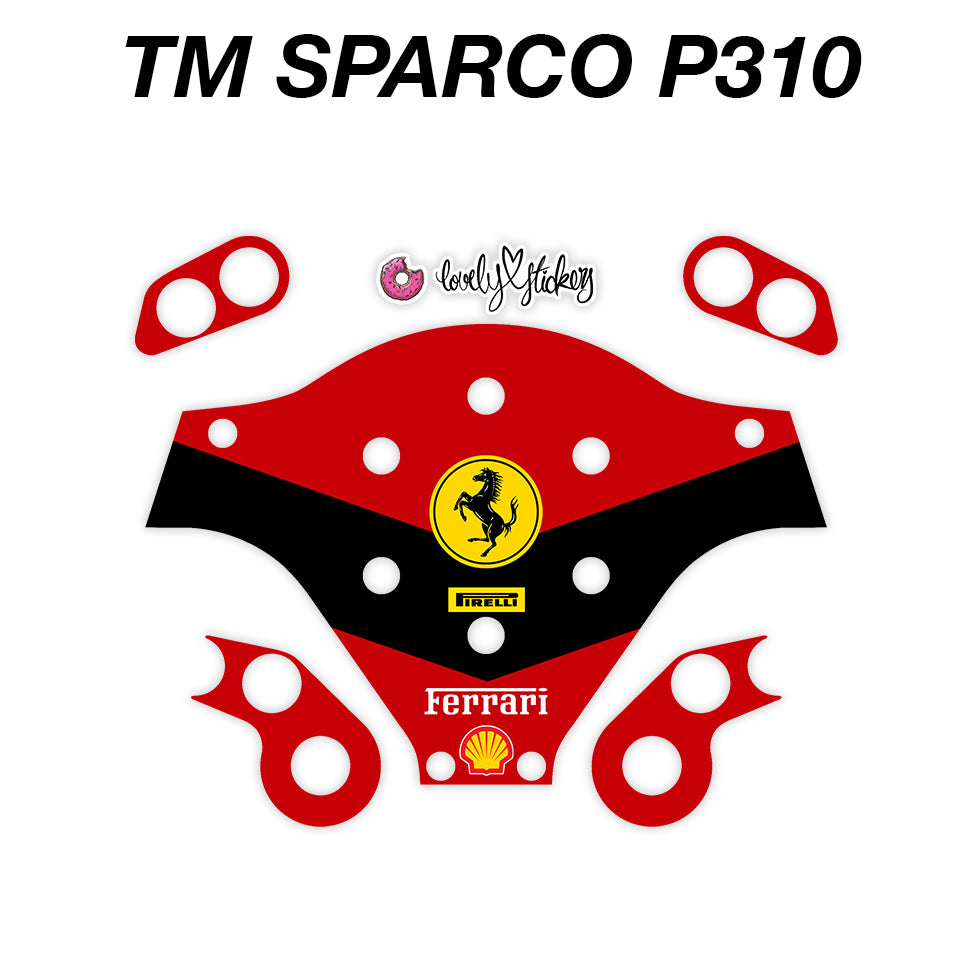 Ferrari Racing Number Stickers Scuderia Ferrari F1 Livery – Lovely Stickers