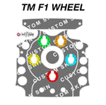 Peau de roue Ferrari F1 CUSTOM TM