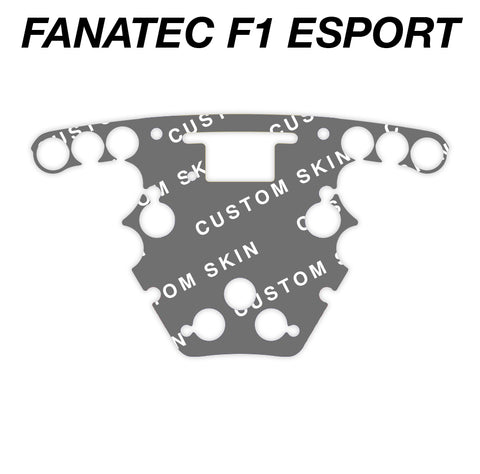 CUSTOM Fanatec Formula Esport Wheel Skin