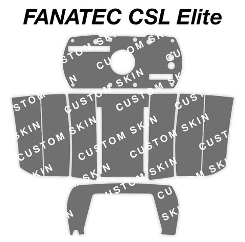 PREORDER Skin for CSL Elite + Fanatec P1 skin