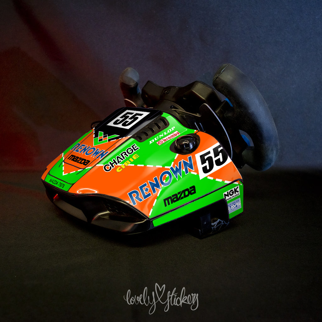 1991 Mazda 787b Renown Le Mans Livery – Lovely Stickers