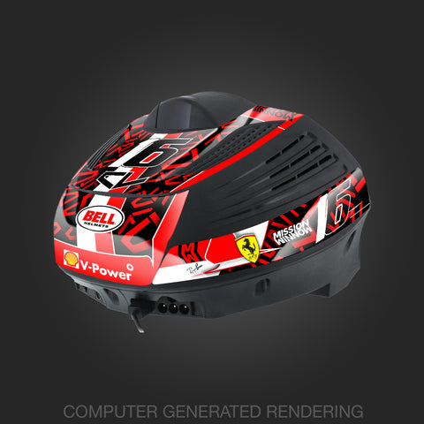 Charles Leclerc 2020 Helmet F1 Livery