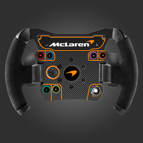 McL Orange Printed Carbon Livery