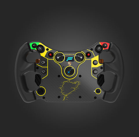 Porsche Nurburgring Map with sectors Printed Carbon Livery