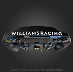 Williams Racing logo for SF1000 wheel